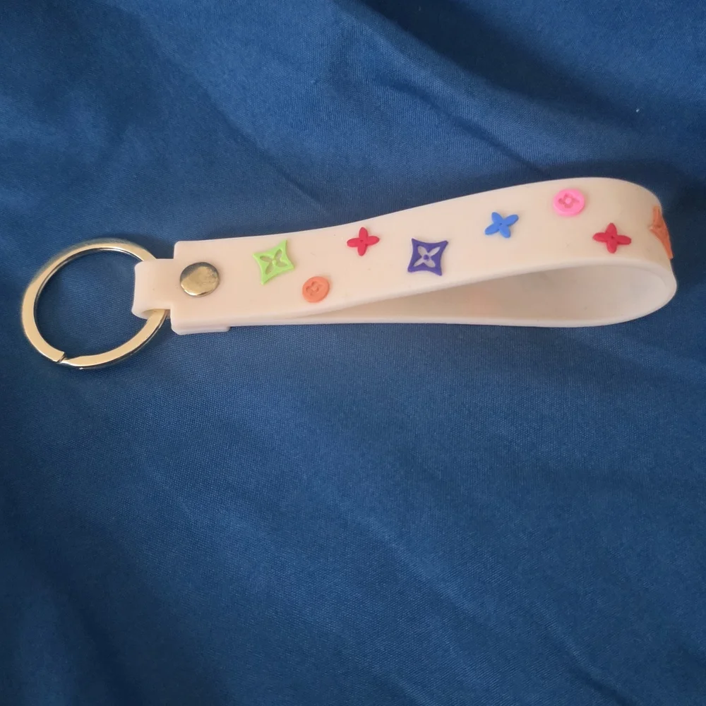 Colorful Patterned Keychain - Picture 1 of 1